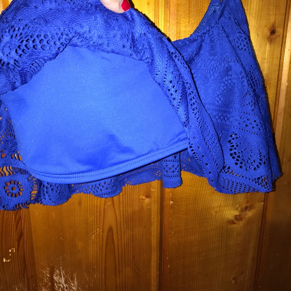 Kenneth Cole Reaction new blue swim top - Picture 3 of 6